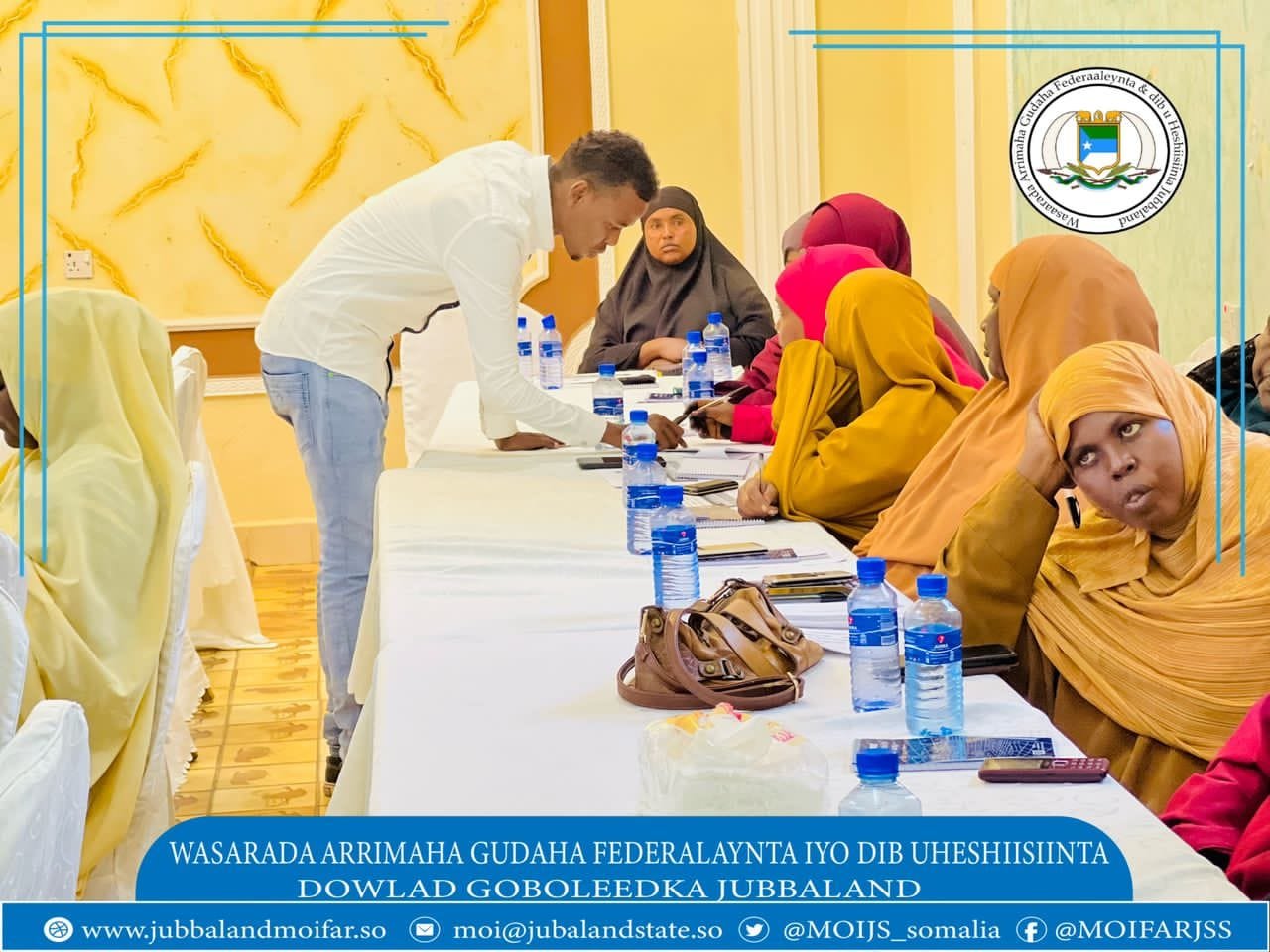 Participants contributing during a group consultation